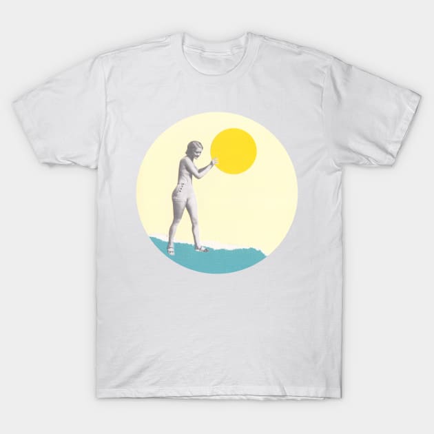 She Caught the Sun T-Shirt by Cassia